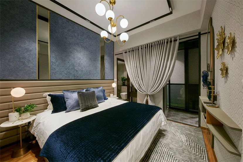 Arena Residences is released by Roxy-Pacific Holdings The main bedroom of the units at Arena Residence