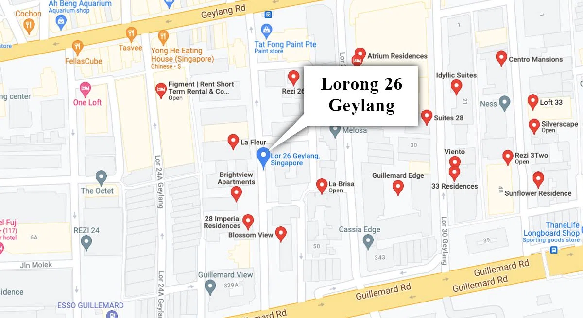 Suggestions for you about Geylang Condo at Lorong 26 Geylang