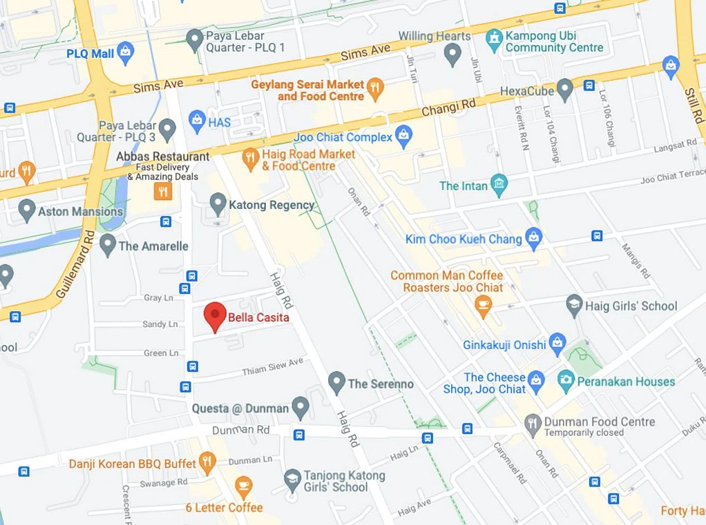 Bella Casita - Geylang condo Singapore with a prime location right in the historic Katong area