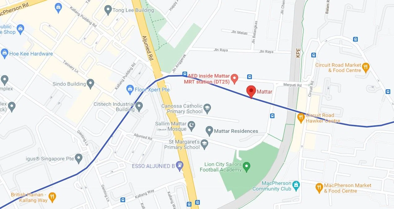 Geylang Condo Review: List of condos near Mattar MRT Station (DT25)