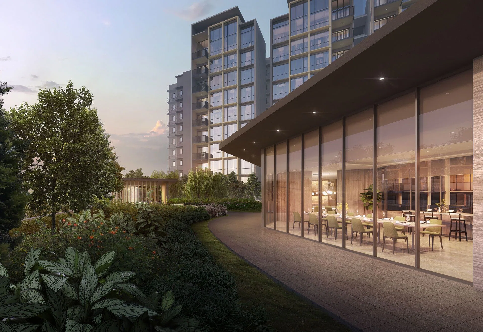 New launch condo - Copen Grand with facade