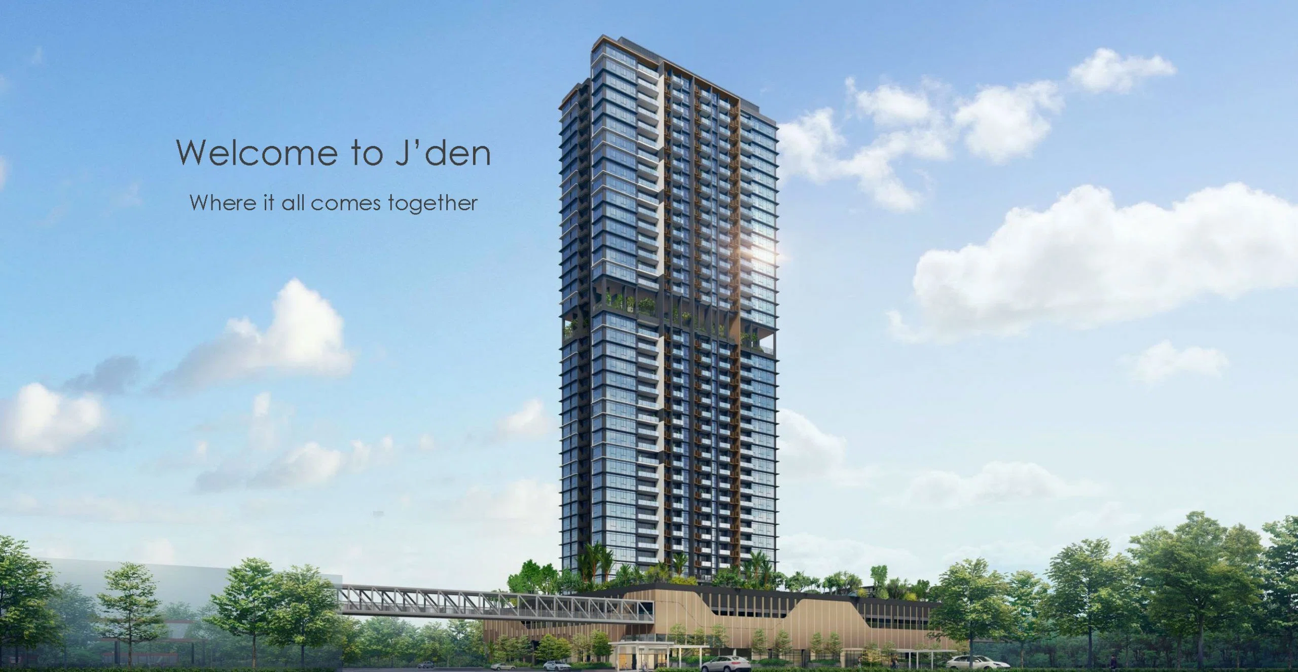 New Launch Condo - CapitaLand Development redevelop the JDen area into a residential area