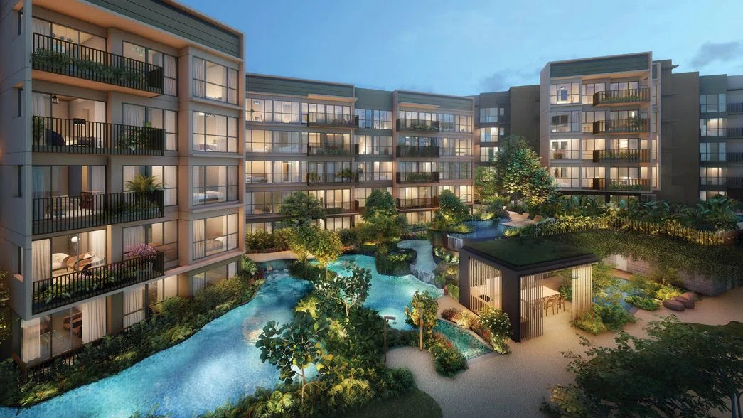 The Watergardens at Canberra - top best selling of Singapore new launches