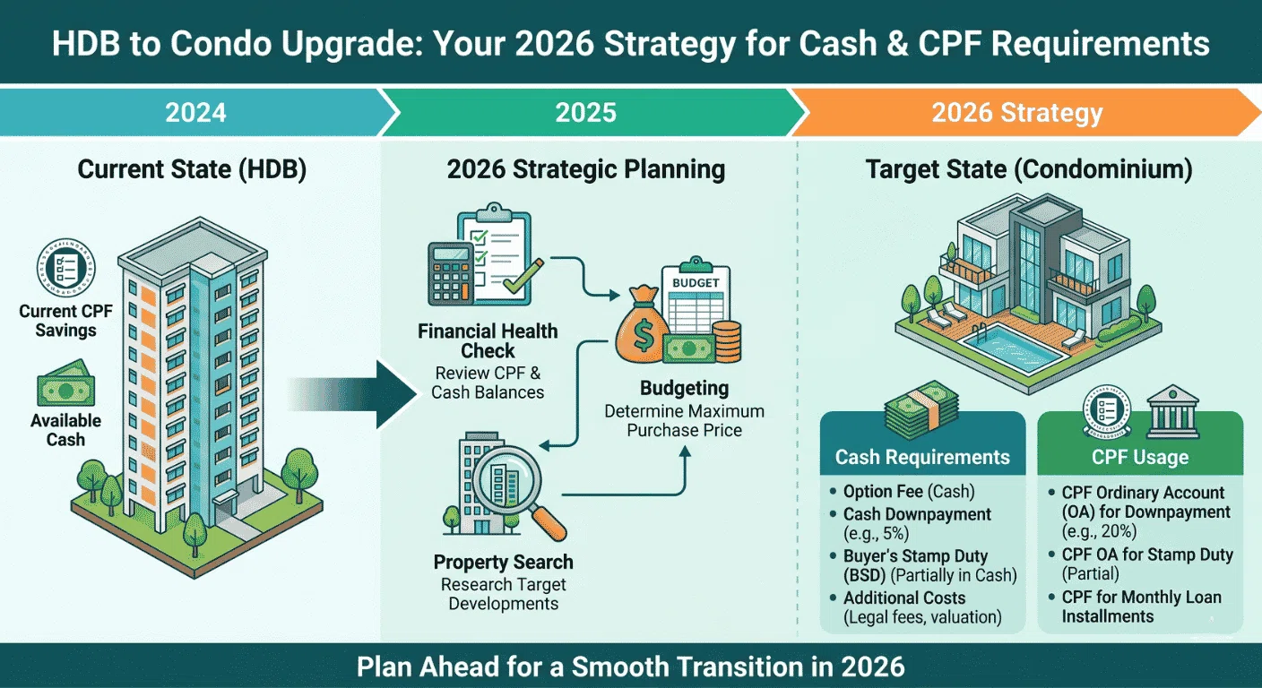 Upgrading from HDB to Condo in 2026: The Strategic Roadmap