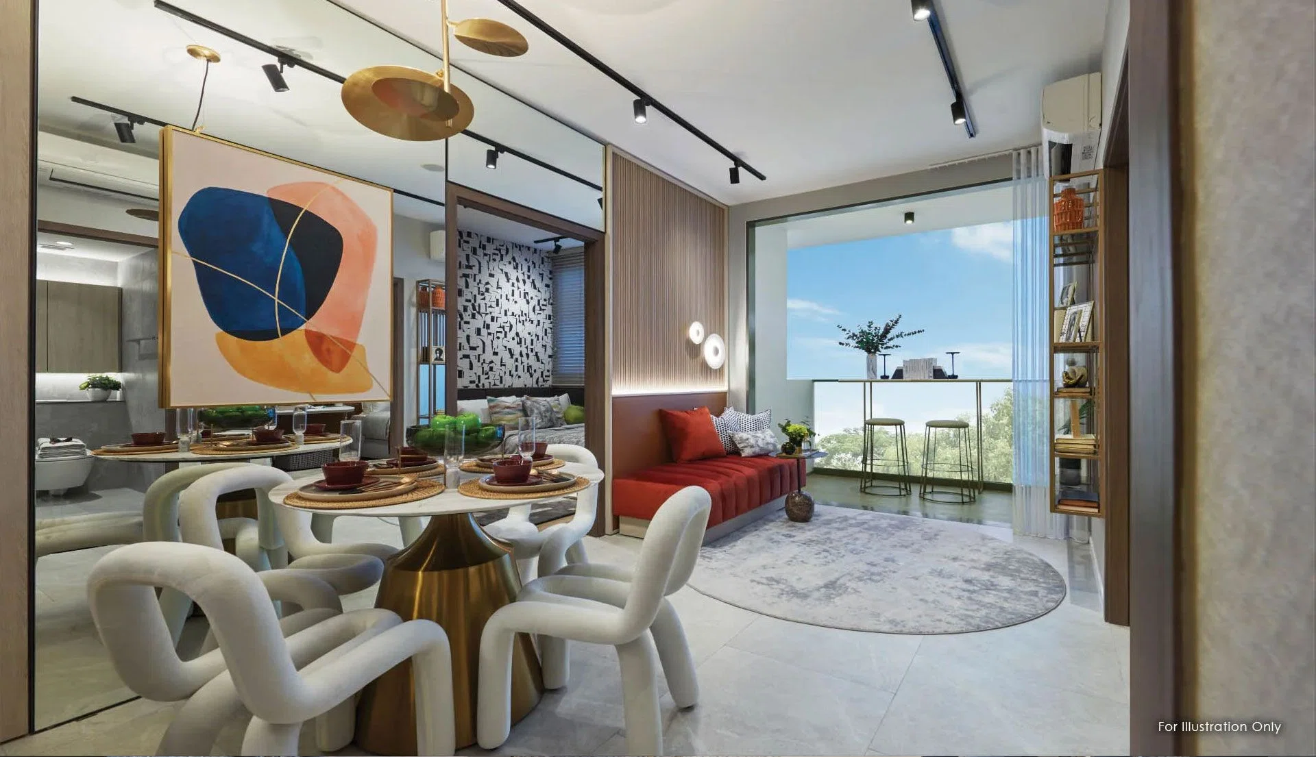 Orchard Sophia with the interior design