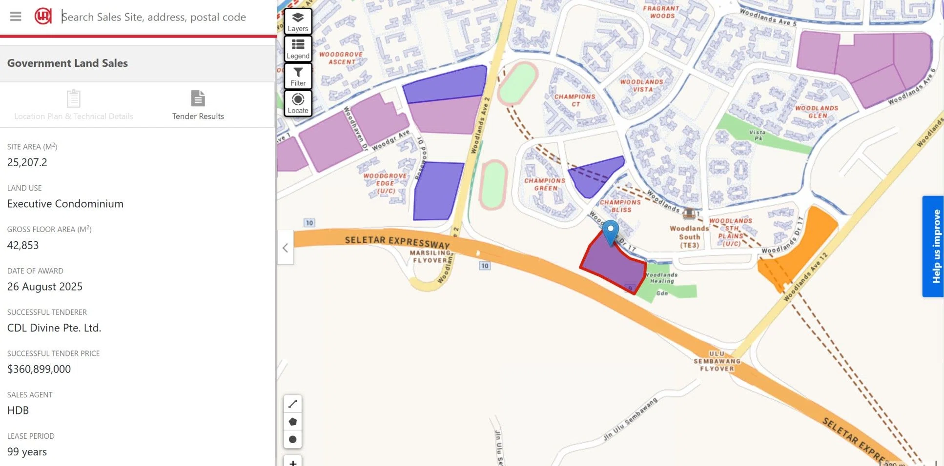 thumbnail image of Woodlands Drive 17 GLS (EC) - Parcel 2