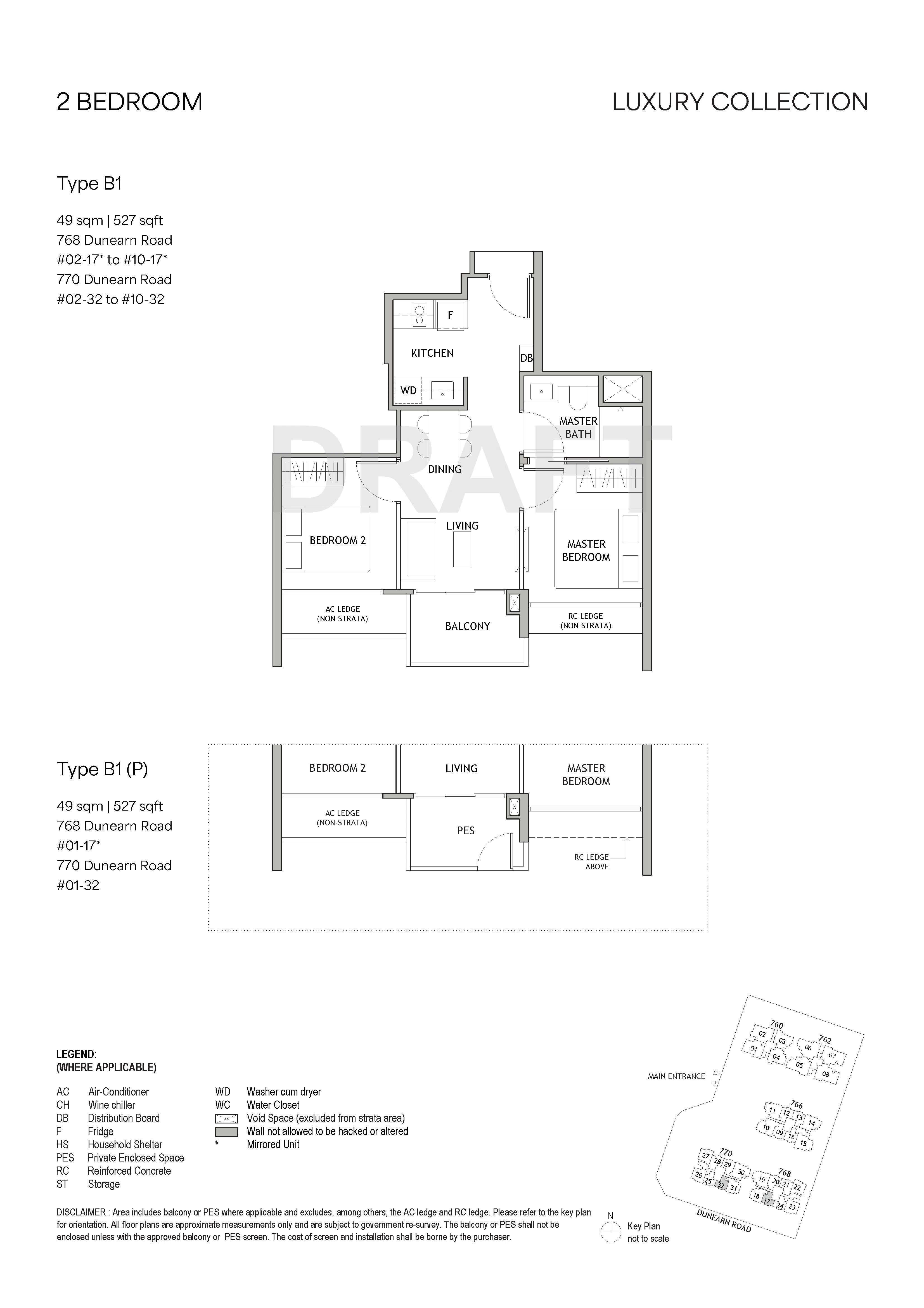 Dunearn House Floor Plan Page 1