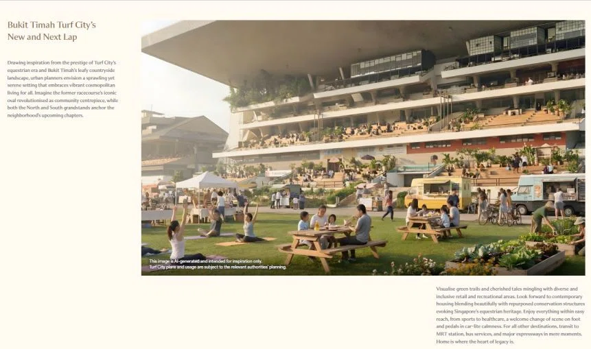 Bukit Timah Turf City future lifestyle and community concept