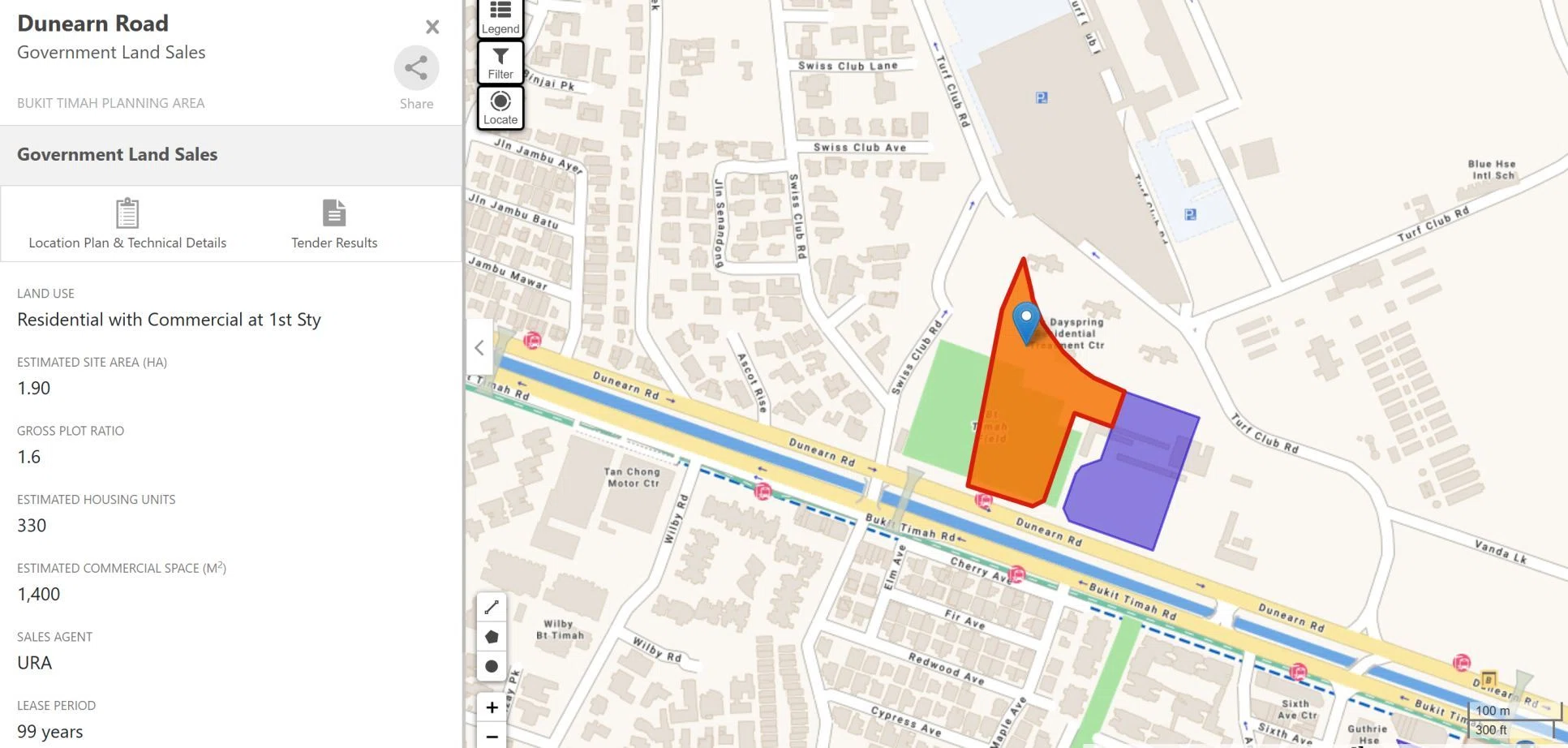 Dunearn Road GLS Condo Parcel 2