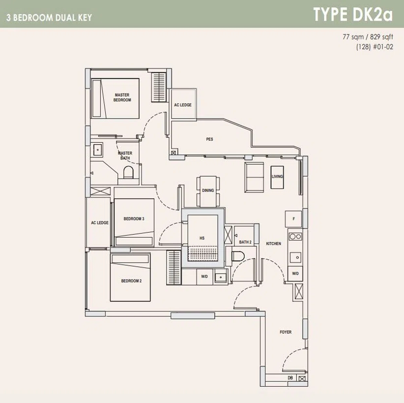 Orchard Sophia Residences with green landscape