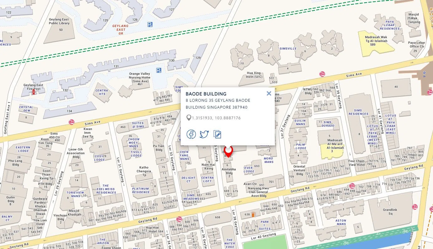 Former Baode Building Onemap