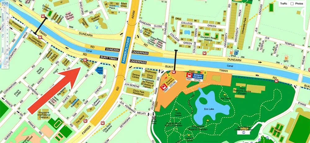 Bukit Timah and Duke's Road