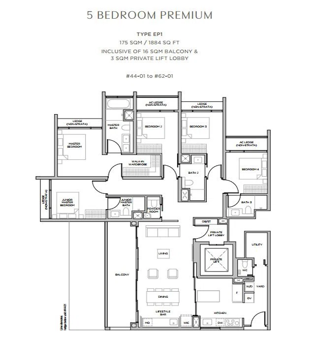 Promenade Peak Surroundings Map