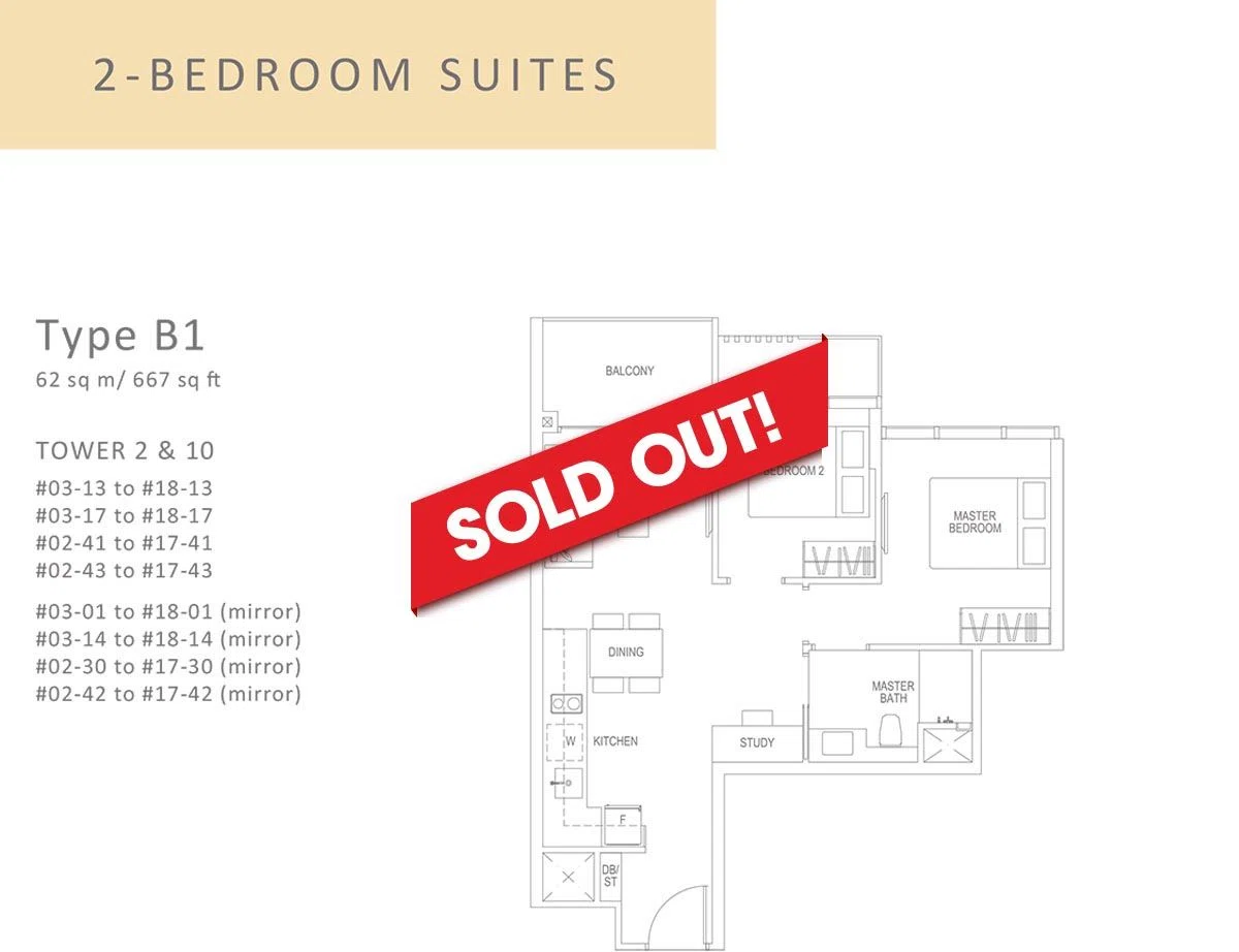 2 bed suites