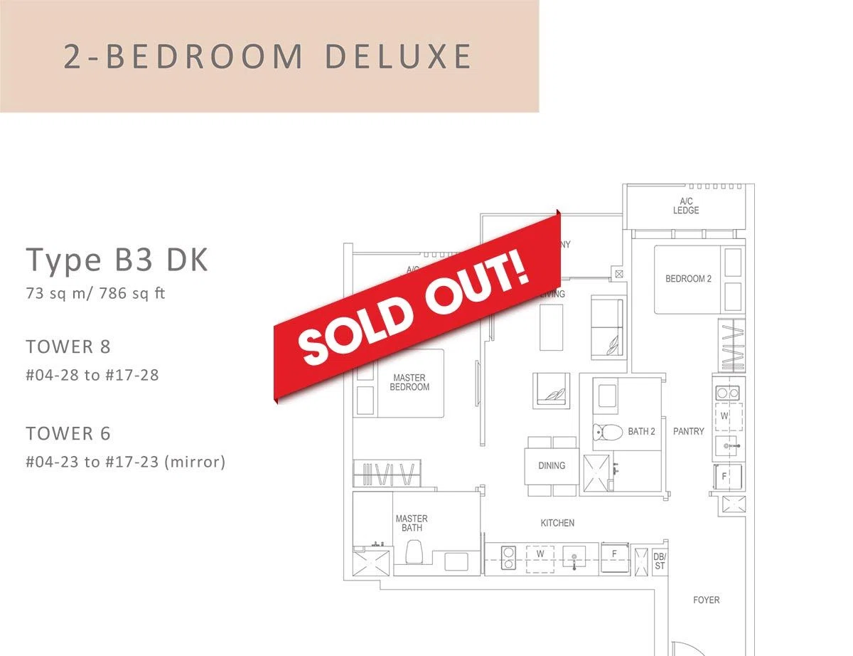 2 bed deluxe