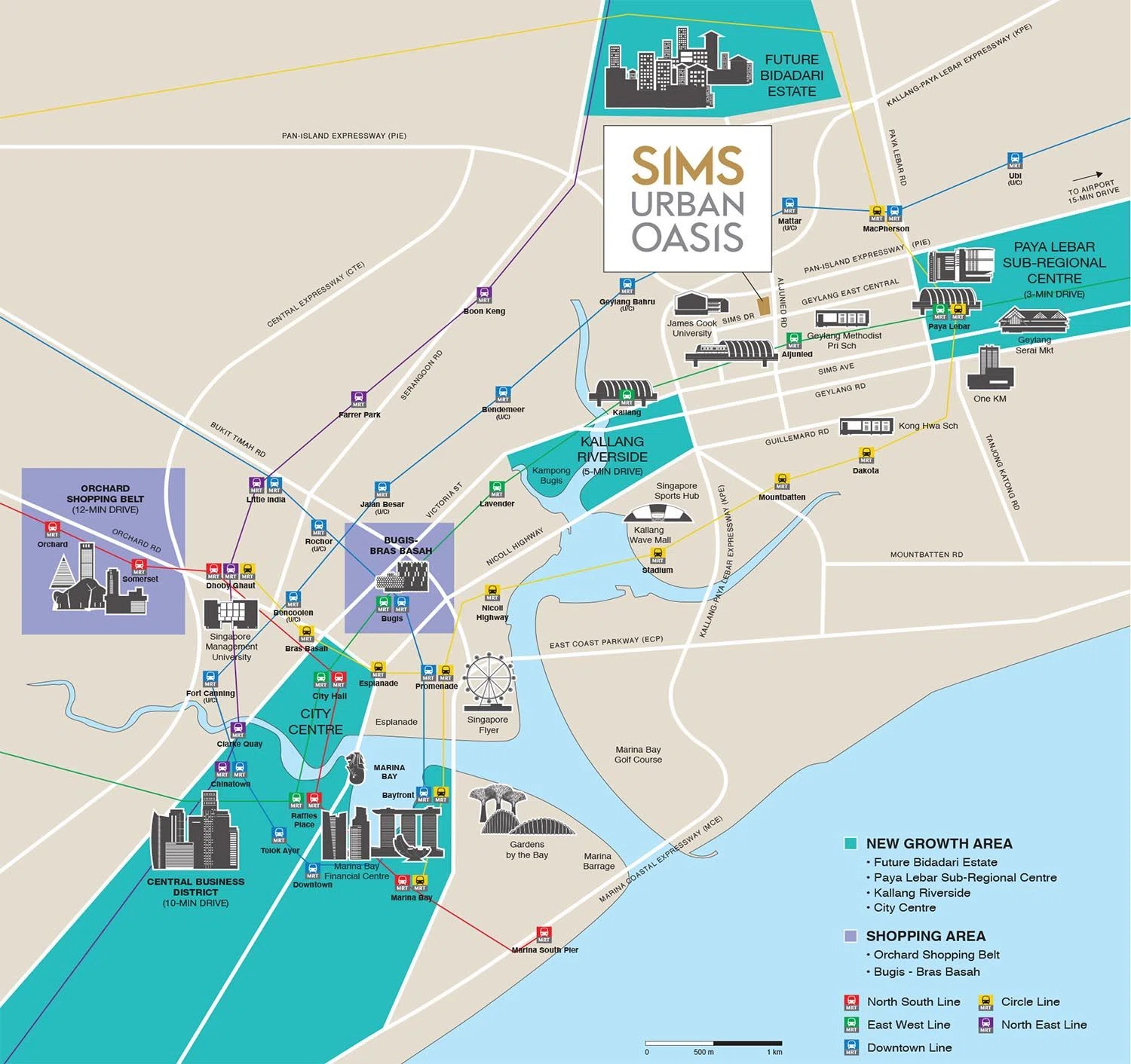 sims urban oasis location