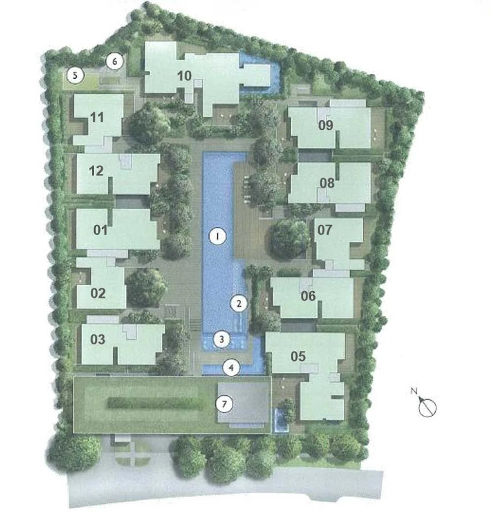 The Nassim Site Plan