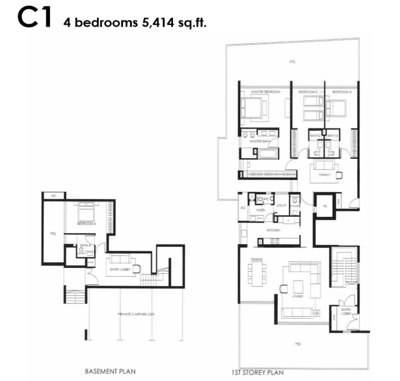 The Nassim 4 Bedroom