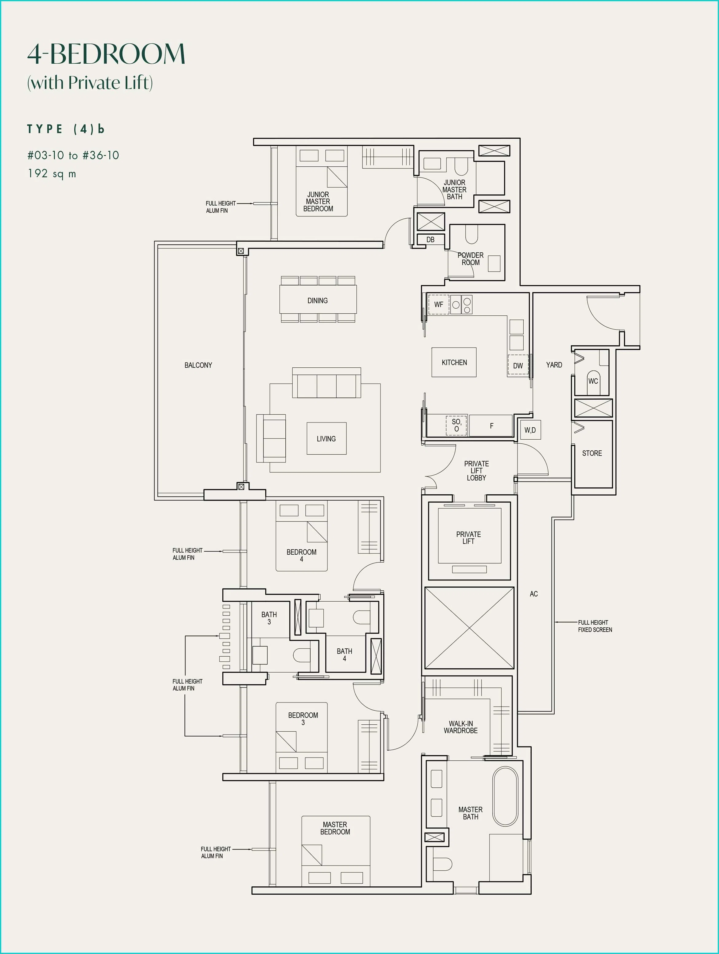 the anvenir floor-plans