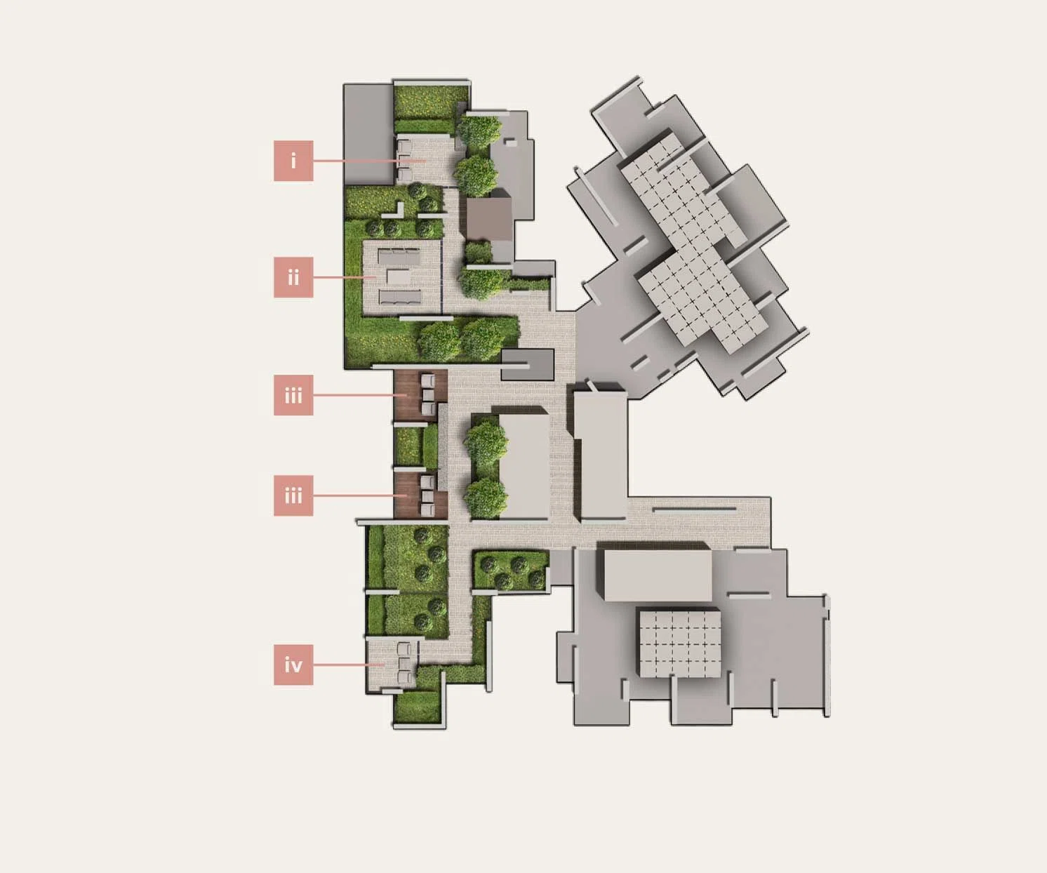 The avenir site plan