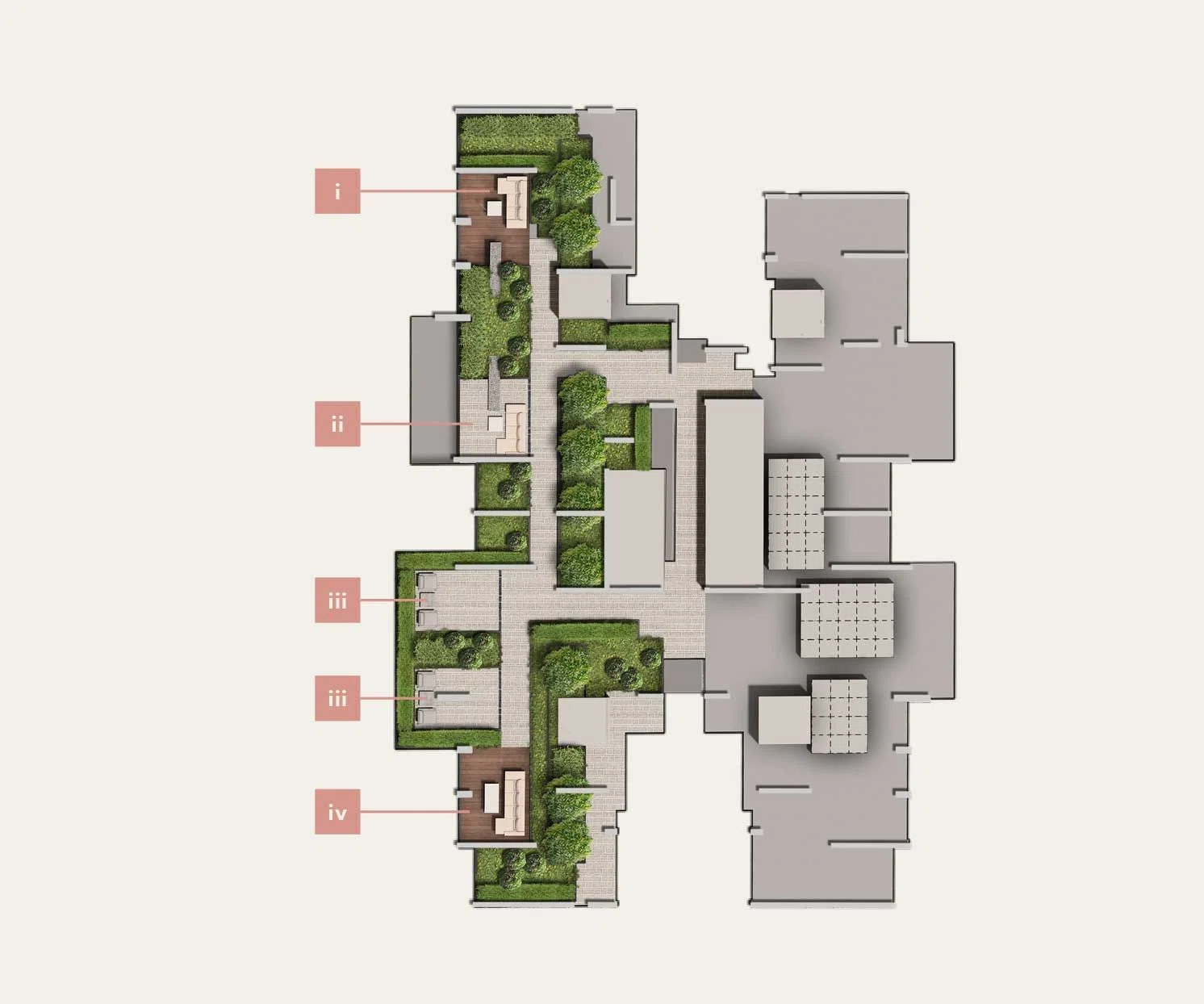 The avenir site plan
