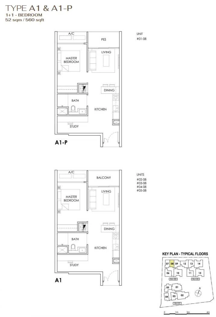 Mooi Residences Floor Plans