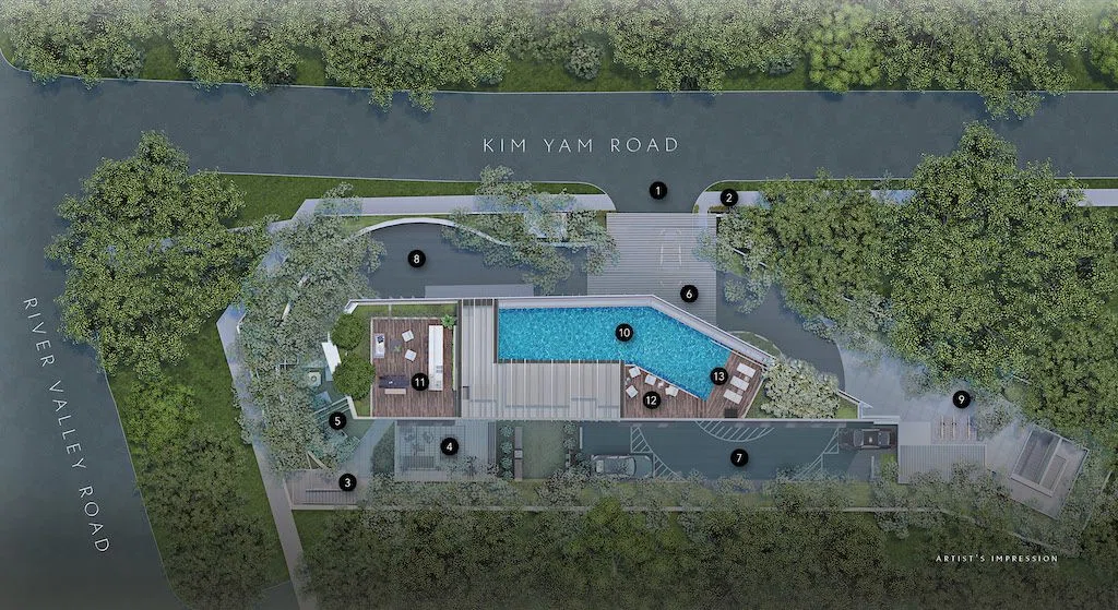 The Iveria - Former Riveria Point site plan