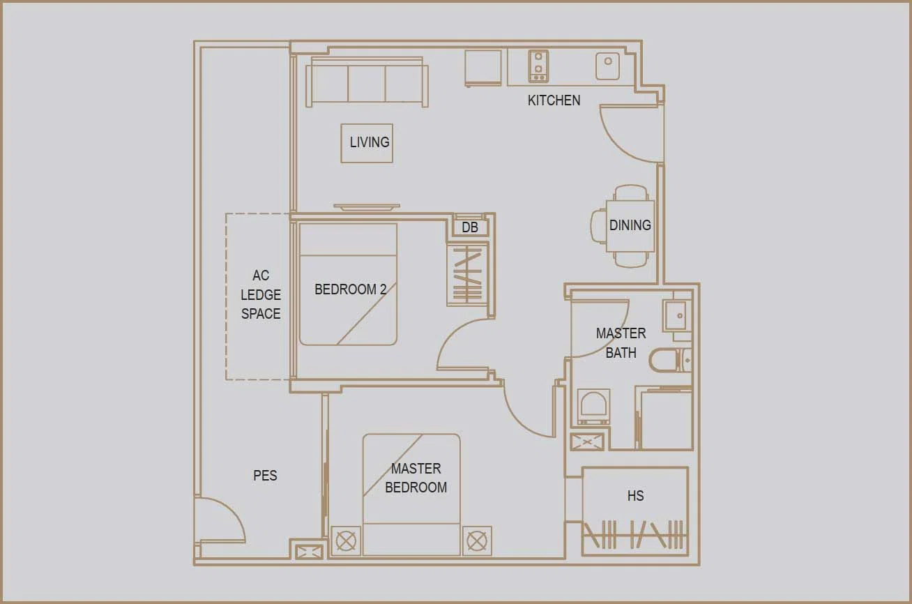 la Brisa 2-Bedroom