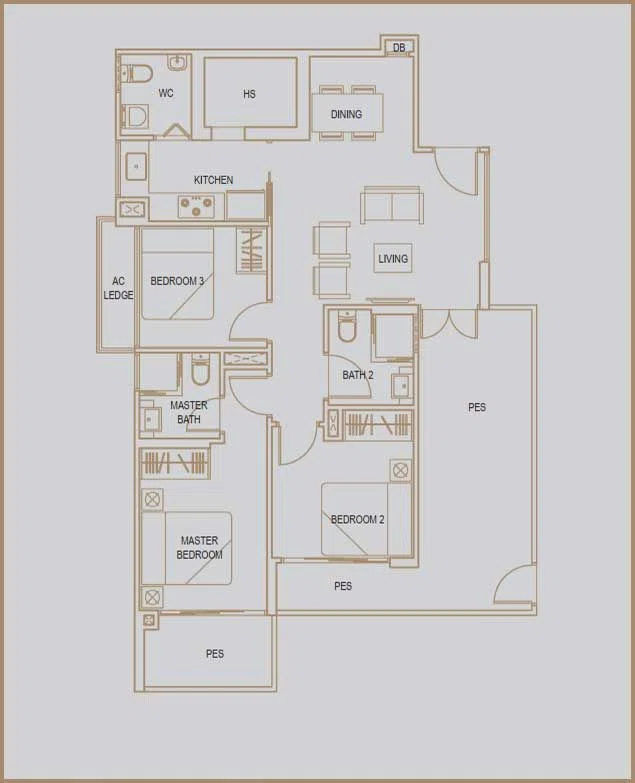 La Brisa 3 bedroom