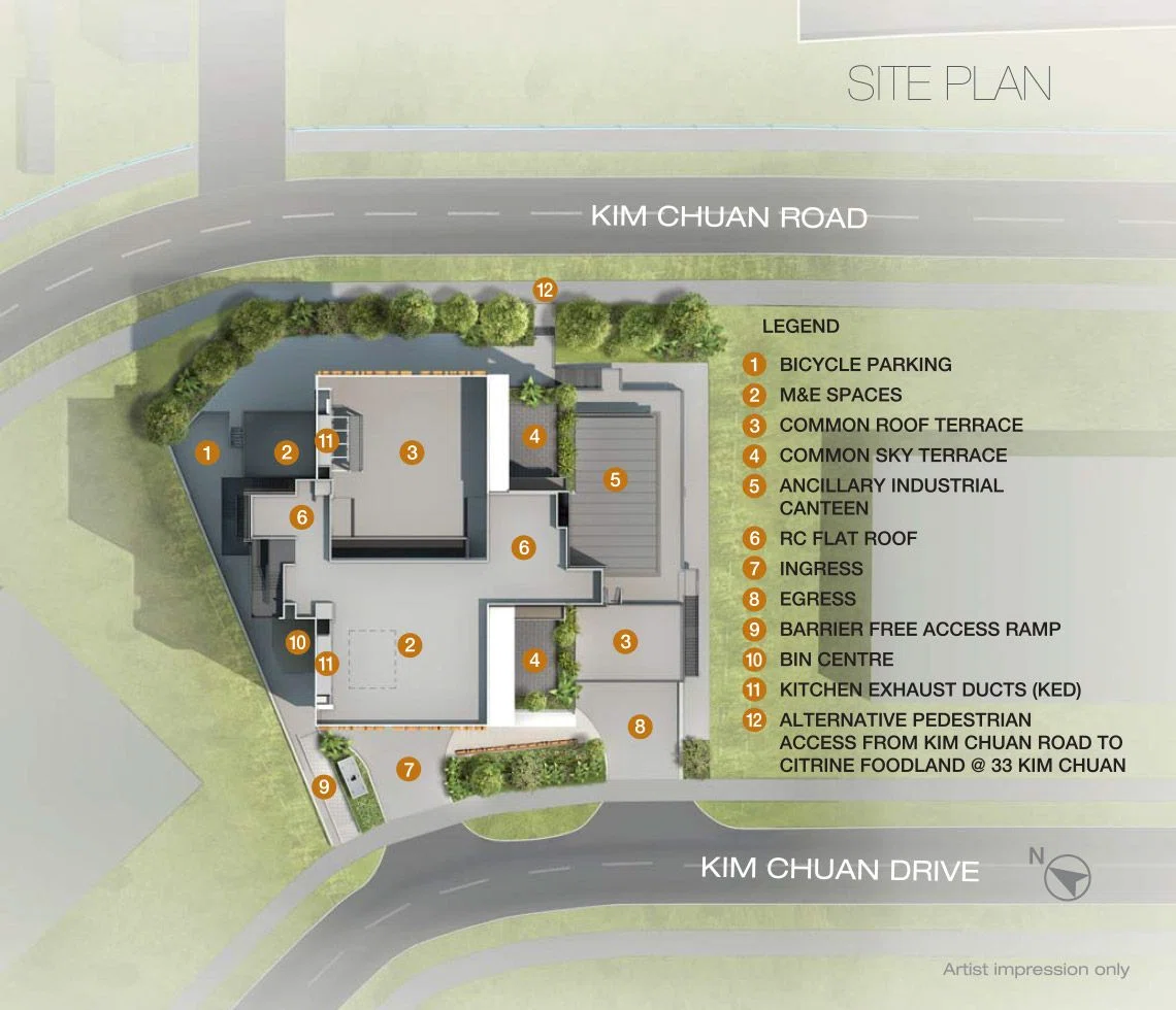 Site plan