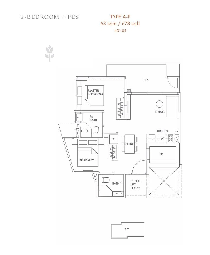 Mooi Residences Floor Plans