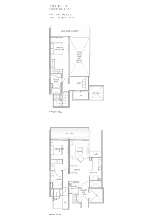 Lloyd Sixtyfive 2 bedroom+ study