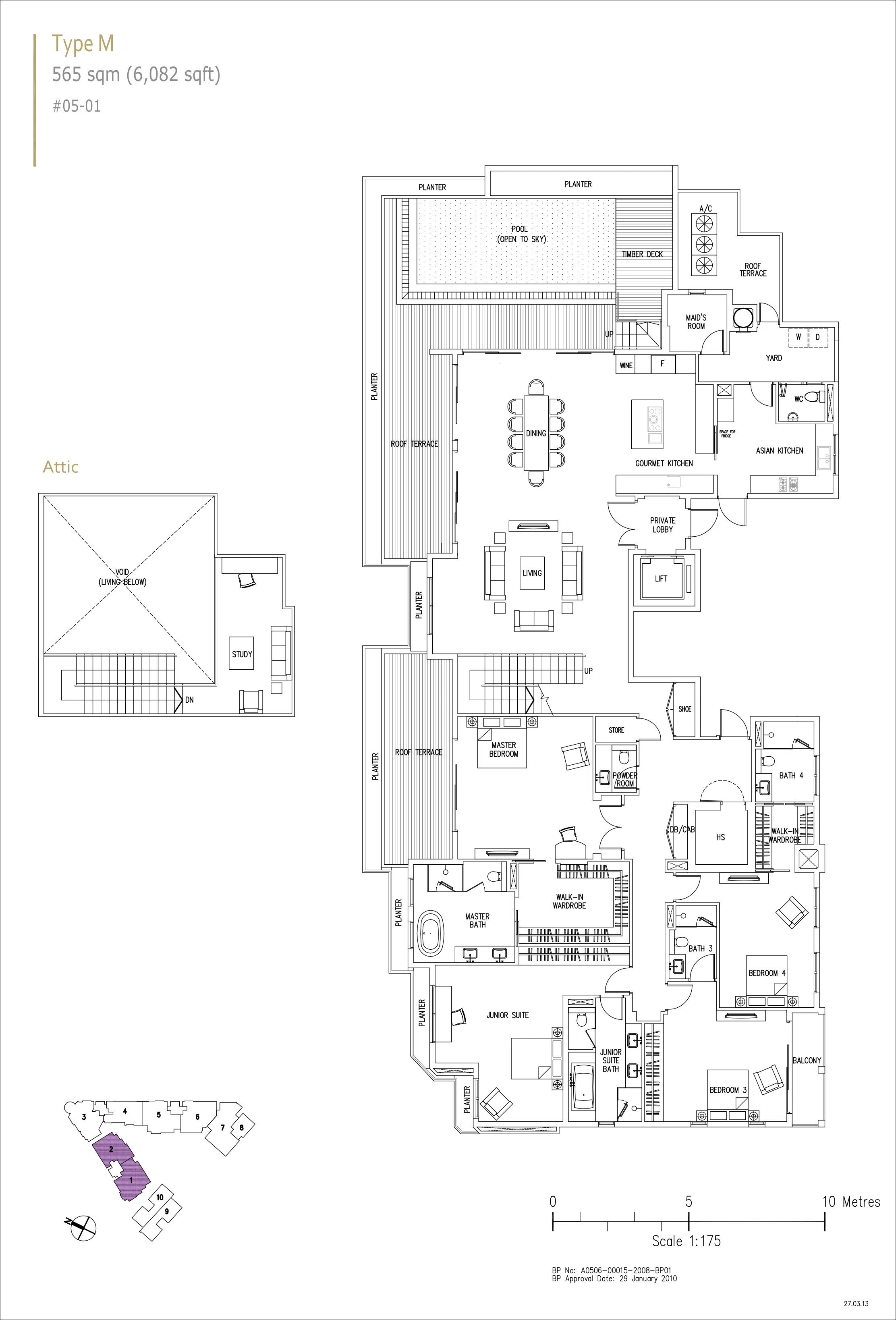Bishopsgate Residences penthouse