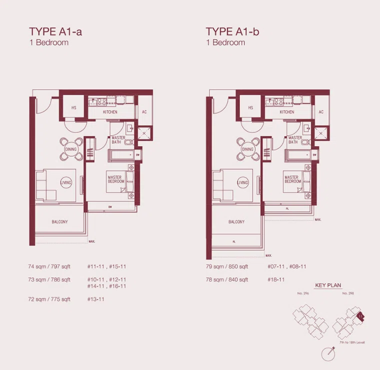 concourse skyline 1 Bedroom