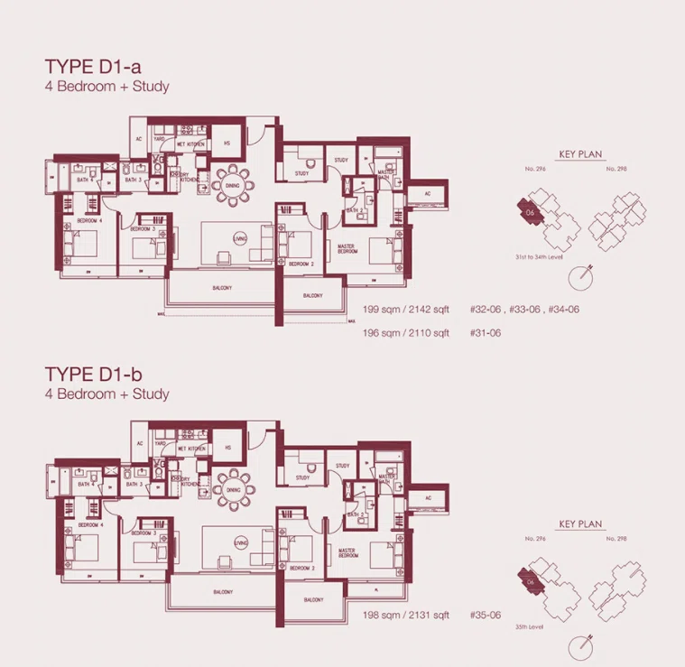 4 Bedroom + Study
