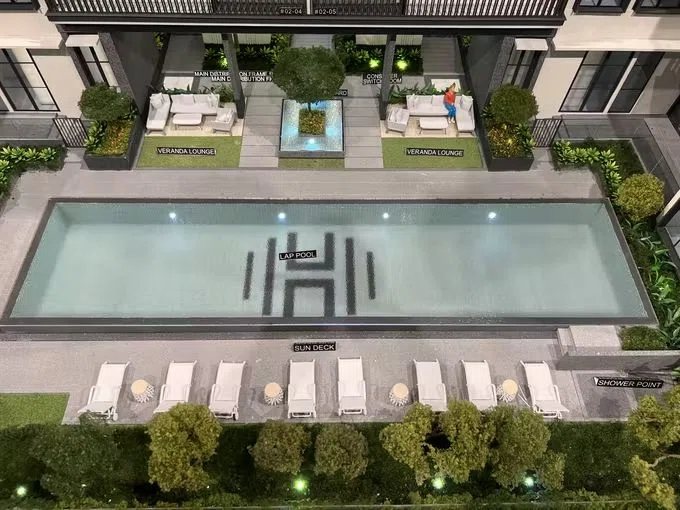 Lets find out the first storey facilities at Royal Hallmark