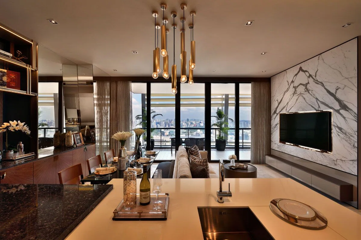 Marina View 's interior designs