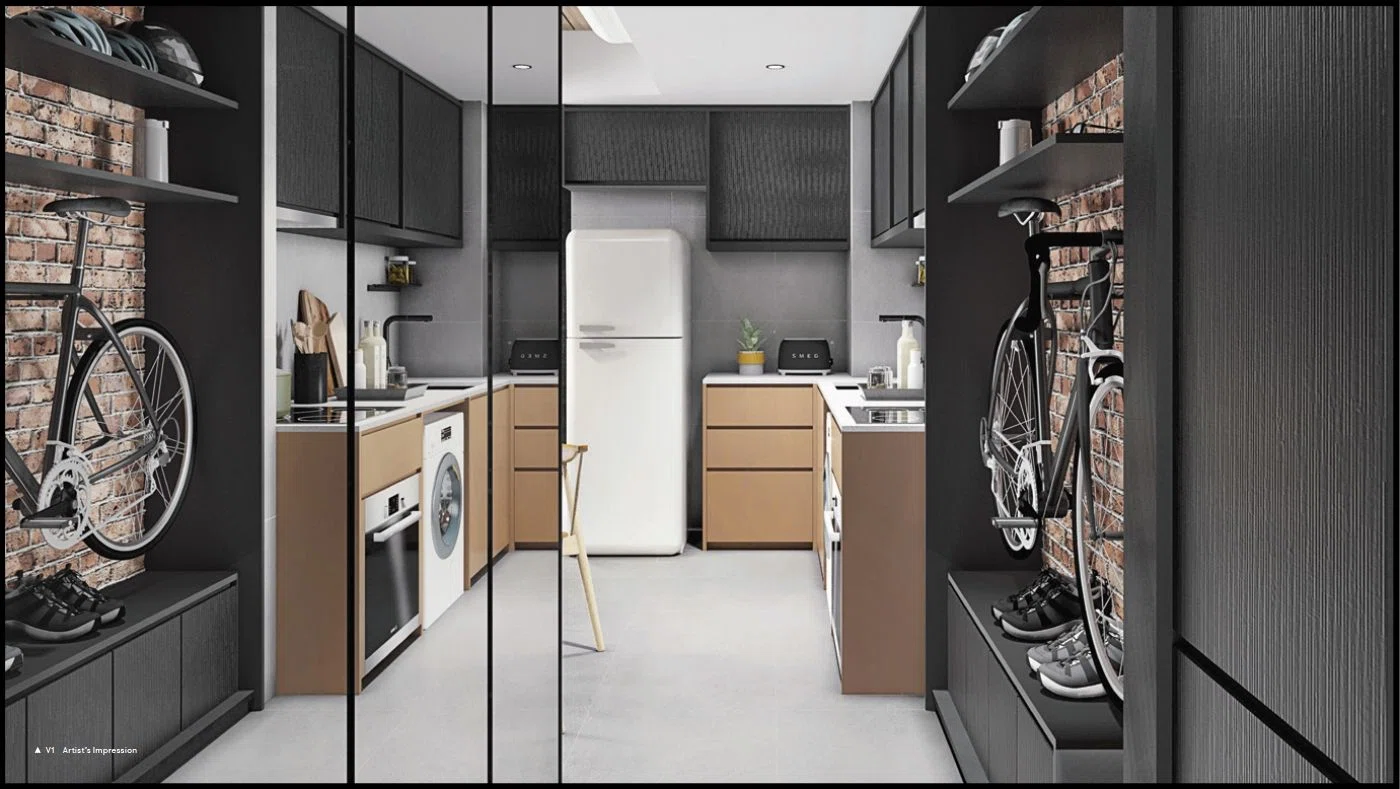 NoMa Condo Kitchen Design