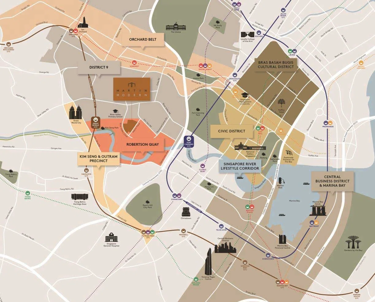 location map